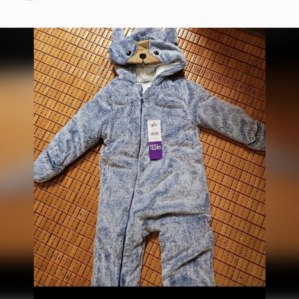 Koala Baby Infant 1-piece Fleece Jumper, dog